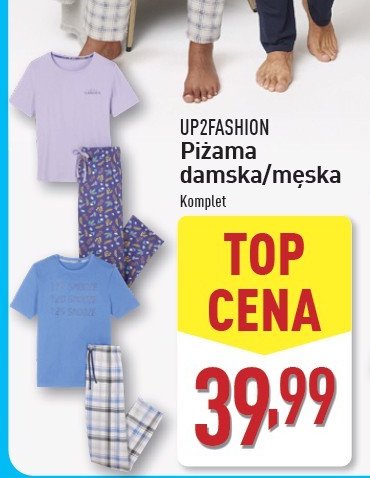 Piżama damska Up2fashion promocja w Aldi