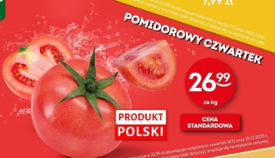 Pomidor malinowy promocja w Żabka