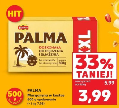 Margaryna PALMA w kostce promocja w Kaufland