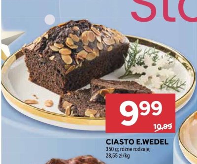 Ciasto E.Wedel różne rodzaje promocja w Stokrotka