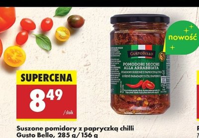 Suszone pomidory alla arrabbiata Gustobello promocja