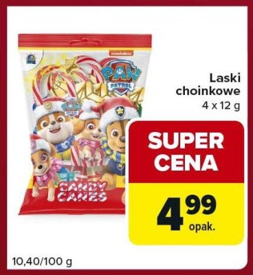 Laski choinkowe 4 x 12 g promocja w Carrefour Express