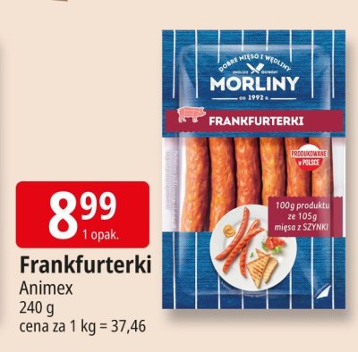 Frankfurterki Animex promocja w Leclerc