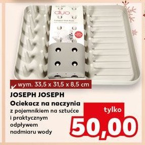 Ociekacz 33.5 x 31.5 x 8.5 cm Joseph joseph promocja w Kaufland