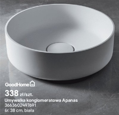 Umywalka konglomeratowa Apanas promocja w Castorama