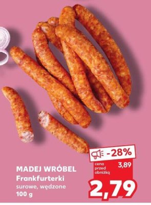 Frankfurterki surowe promocja w Kaufland