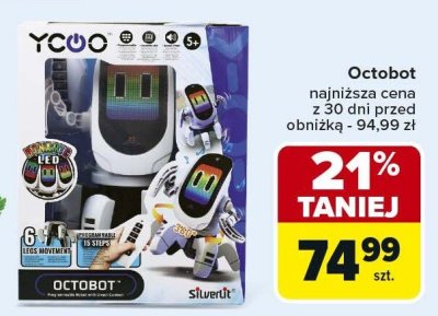 Robot Octobot Silverlit promocja w Carrefour