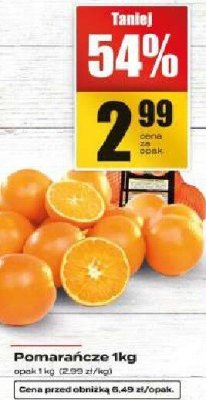 Pomarańcze Pomarańcze 1kg promocja w Supeco