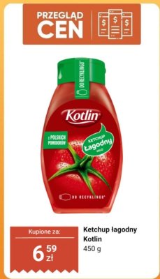 Ketchup łagodny  promocja w Dino
