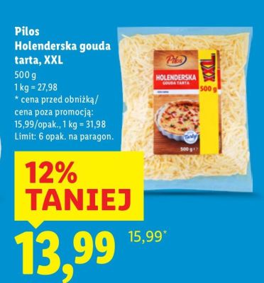 Gouda tarta holenderska XXL promocja w Lidl