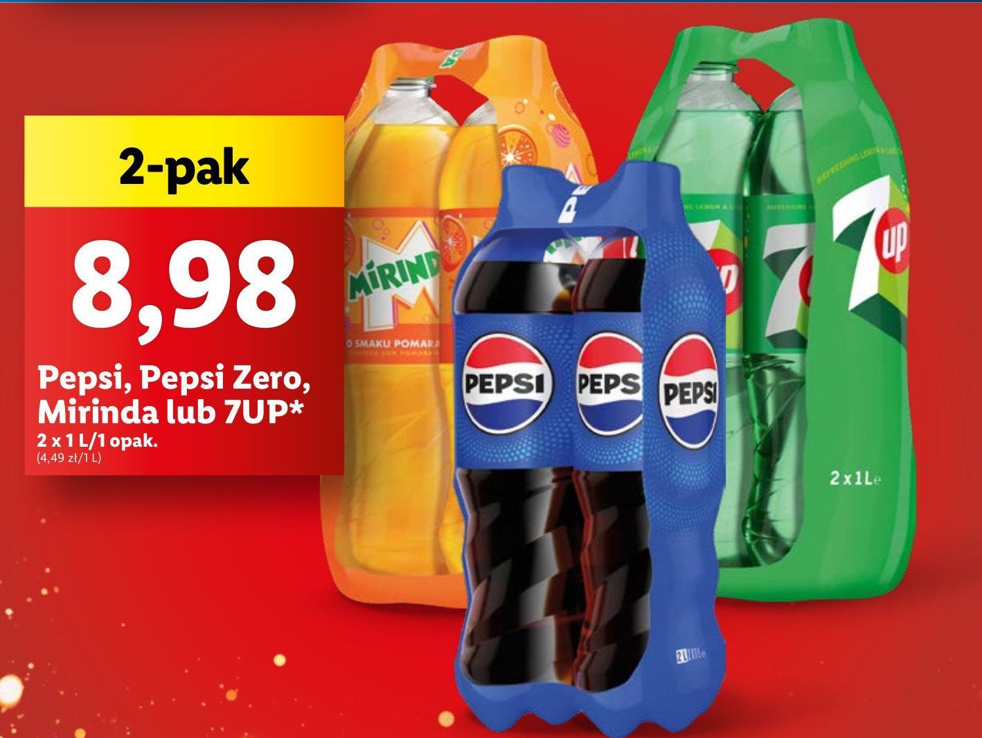 Napój Pepsi zero promocja