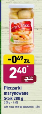 Pieczarki marynowane promocja