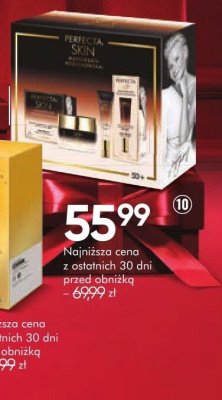 Zestaw kosmetyków PERFECTA SKIN BY MAŁGORZATA KOŻUCHOWSKA 50+ promocja w Super-Pharm