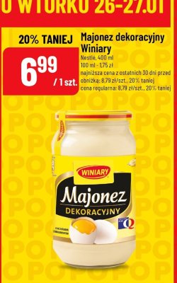 Majonez dekoracyjny  promocja w POLOmarket