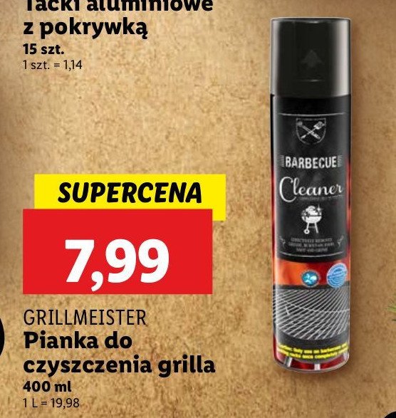 Pianka do czyszczenia grilla Grill meister promocja w Lidl