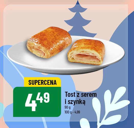 Tost z serem i szynką promocja w POLOmarket