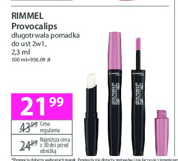 Pomadaka w płynie 215 summer lovin Rimmel provocalips promocja