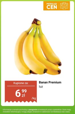 Banan Premium luz Biedronka promocja w Biedronka