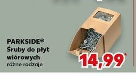 Śruby do płyty wiórowej Parkside promocja w Kaufland