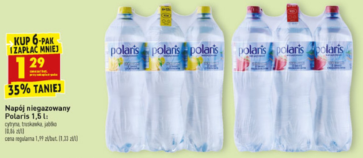 Woda jabłkowa Polaris promocja