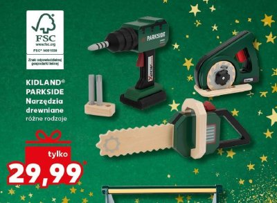Narzędzia drewniane KIDLAND PARKSIDE różne rodzaje promocja w Kaufland