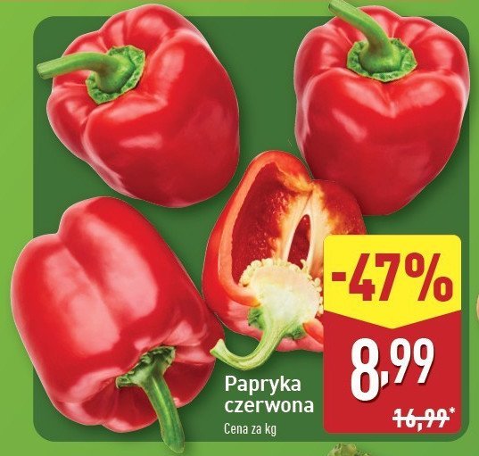 Papryka czerwona promocja