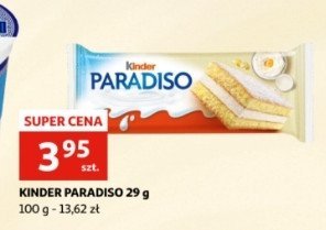 Baton Kinder paradiso promocja