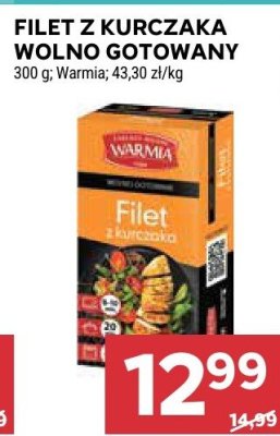 Filet z kurczaka wolno gotowany Warmia promocja w Stokrotka