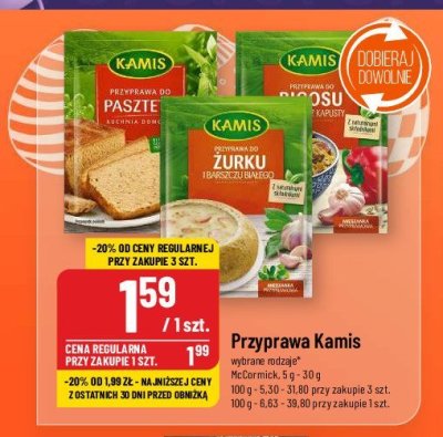 Przyprawa do pasztetu Kamis promocja