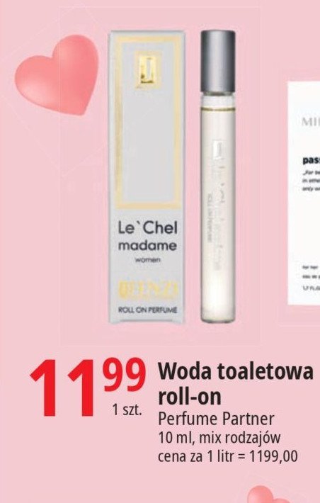 Perfumy w rolce J'FENZI LE'CHEL MADAME promocja