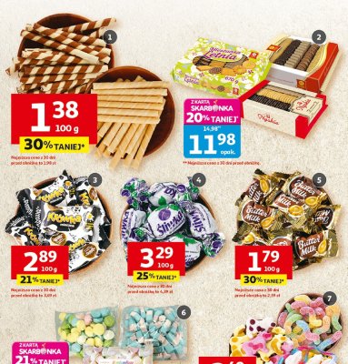 Żelki Trolli wybrane rodzaje, luzem promocja w Auchan