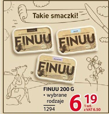 Finuu 200g promocja w Selgros