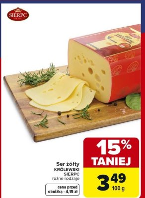 Ser promocja w Carrefour