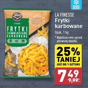 Frytki karbowane La finesse promocja