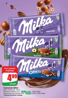 Czekolada promocja w Dino