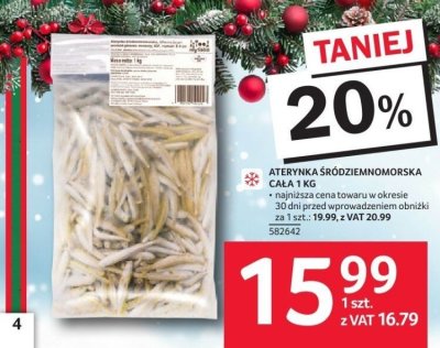 Aterynka śródziemnomorska cała promocja w Selgros