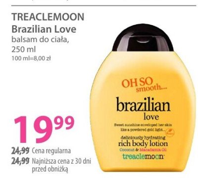 Balsam do ciała Brazilian Love promocja w Hebe