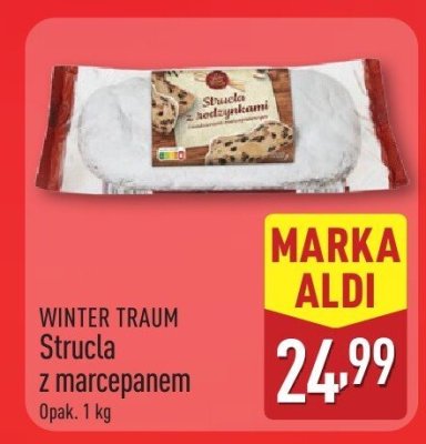 Strucla z marcepanem WINTER TRAUM promocja w Aldi
