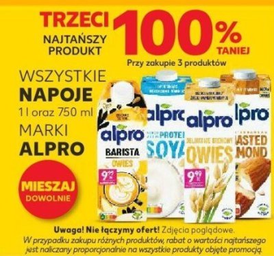 Napój roślinny wszystkie rodzaje 1 l / 750 ml promocja w Kaufland