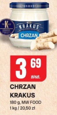 Chrzan Krakus MW FOOD promocja w Chorten