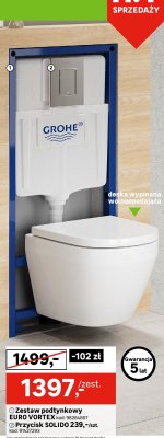 Zestaw podtynkowy EURO VORTEX promocja w Leroy Merlin