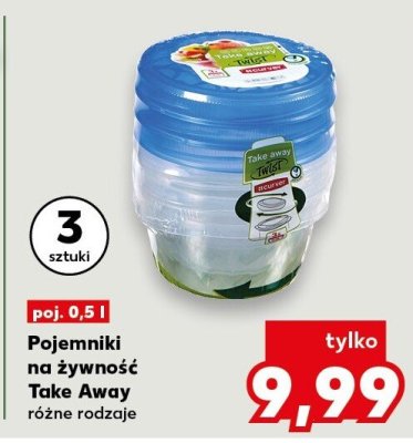 Pojemniki do żywności Take Away różne rodzaje promocja w Kaufland