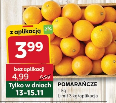 Pomarańcze promocja w Stokrotka