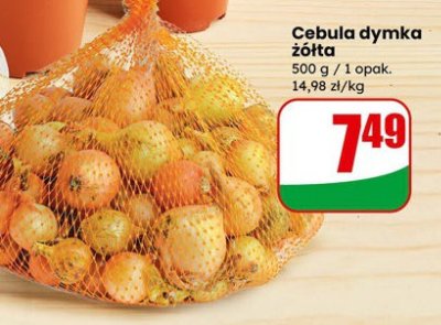 Cebula dymka żółta promocja w Dino