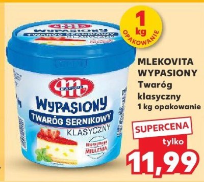 Twaróg klasyczny Wypasiony 1 kg Mlekovita promocja w Kaufland