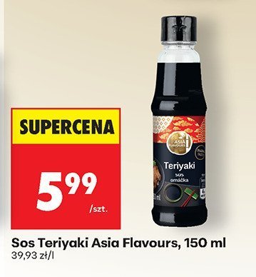 Sos Teriyaki Asia Flavours promocja w Biedronka