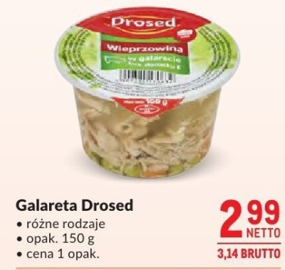Galareta Drosed promocja w Makro