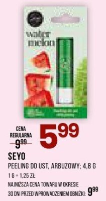 Peeling do ust Sefyo arbuzowy, 4.8 g promocja w Drogerie Natura