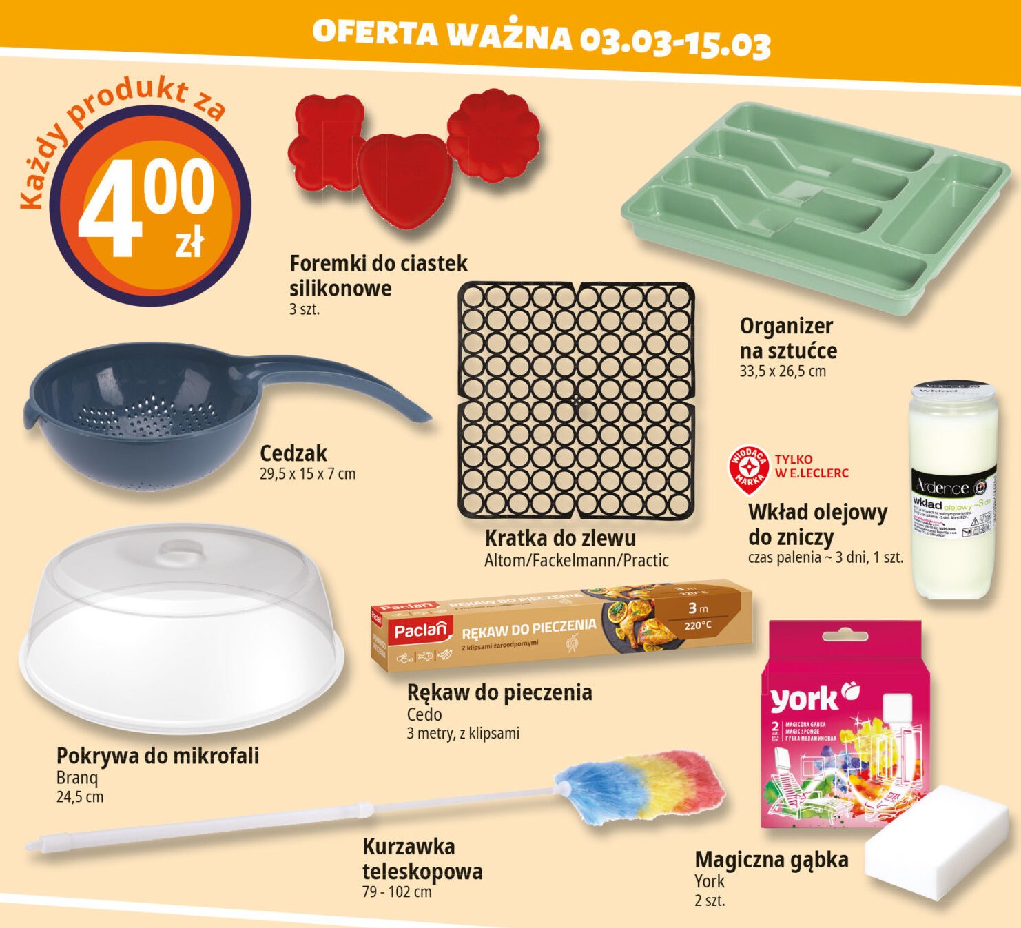 Kratka do zlewu kwadratowa 28 x 28 cm Altom promocja