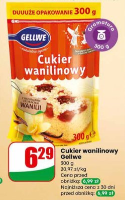 Cukier wanilinowy Gellwe promocja w Dino